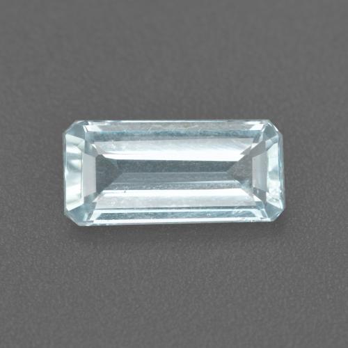 hellblau Aquamarin Edelstein - 1.1ct Octagon Stufenschliff (ID: 479265)