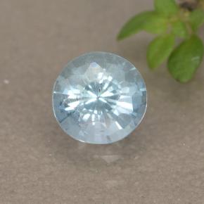 0.4ct Round Facet Light Blue Aquamarine for sale thumb image of 0.4ct Round Facet Light Blue Aquamarine (ID: 494980)