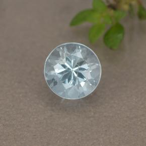 0.4ct Round Facet Light Blue Aquamarine for sale thumb image of 0.4ct Round Facet Light Blue Aquamarine (ID: 494982)