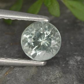 0.5ct Round Facet Light Green Blue Aquamarine for sale thumb image of 0.5ct Round Facet Light Green Blue Aquamarine (ID: 494983)