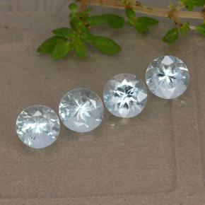 0.5ct Round Facet Light Blue Aquamarine for sale thumb image of 0.5ct Round Facet Light Blue Aquamarine (ID: 495138)