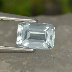 0.4ct Octagon Step Cut Light Blue Aquamarine Gem for sale 0.4ct Octagon Step Cut Light Blue Aquamarine Gem (ID: 497656)