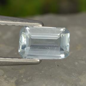 0.4ct Octagon Step Cut Light Blue Aquamarine Gem for sale 0.4ct Octagon Step Cut Light Blue Aquamarine Gem (ID: 497659)