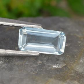 0.5ct Octagon Step Cut Light Blue Aquamarine Gem for sale 0.5ct Octagon Step Cut Light Blue Aquamarine Gem (ID: 497732)