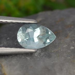 0.5ct Pear Facet Light Blue Aquamarine Gem for sale 0.5ct Pear Facet Light Blue Aquamarine Gem (ID: 497736)