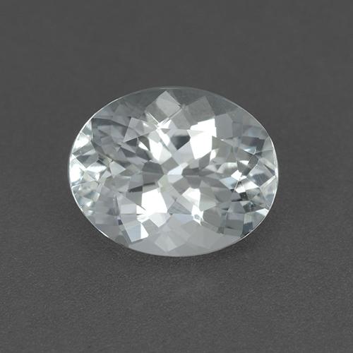 Sky Blue Aquamarine Gem - 2.8ct Oval Facet (ID: 509754)