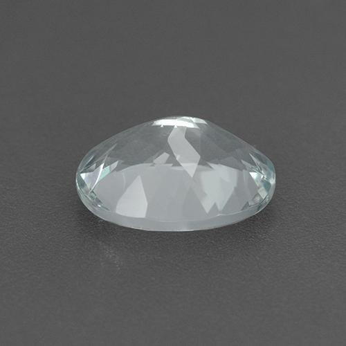 Aquamarine Gemstone in 10 x 8 mm (calibrated) Size for Sale, Aquamarine Stone in Bluish White Color