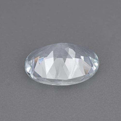 Aquamarine Gemstone in 8.9 x 6.8 mm Size for Sale, Aquamarine Stone in Bluish White Color
