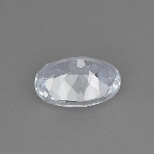 Aquamarine Gemstone in 8 x 6 mm (calibrated) Size for Sale, Aquamarine Stone in Bluish White Color