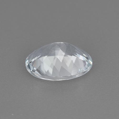 Aquamarine Gemstone in 9 x 7 mm (calibrated) Size for Sale, Aquamarine Stone in Bluish White Color