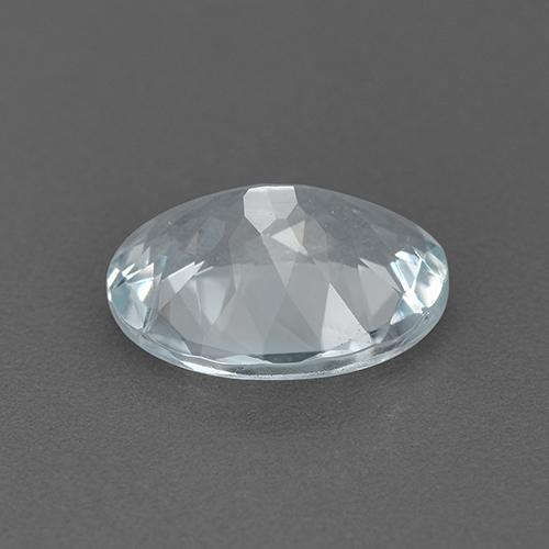 Aquamarine Gemstone in 9 x 7 mm (calibrated) Size for Sale, Aquamarine Stone in Bluish White Color