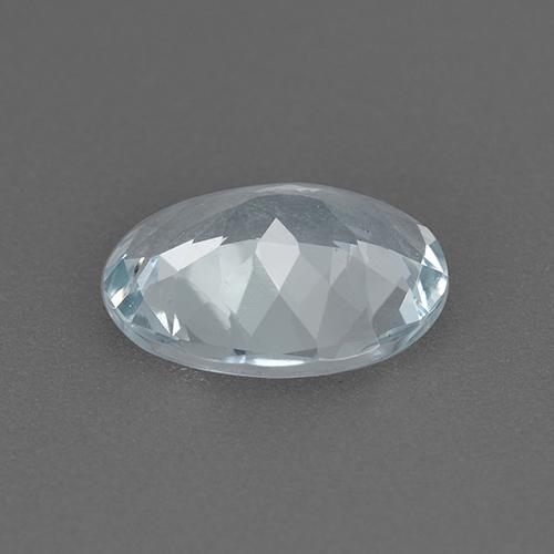 Aquamarine Gemstone in 9 x 7 mm (calibrated) Size for Sale, Aquamarine Stone in Light Blue Color