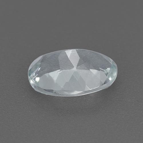 Aquamarine Gemstone in 8 x 6 mm (calibrated) Size for Sale, Aquamarine Stone in Bluish White Color