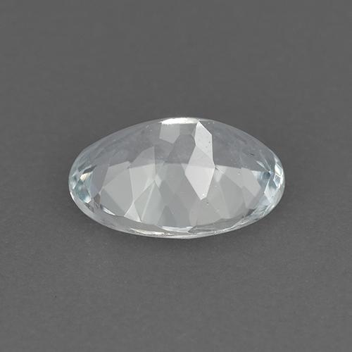 Aquamarine Gemstone in 7.7 x 5.7 mm Size for Sale, Aquamarine Stone in Bluish White Color