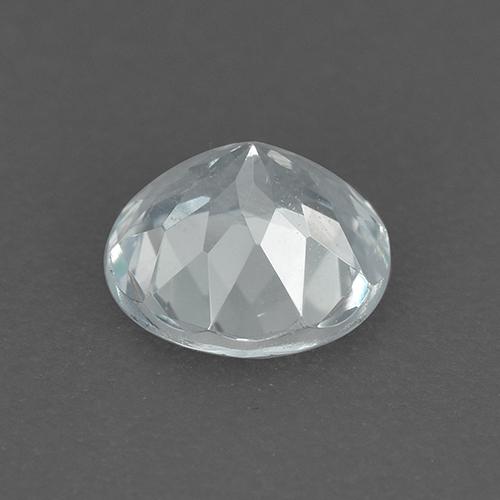 Aquamarine Gemstone in 6 mm (calibrated) Size for Sale, Aquamarine Stone in Bluish White Color