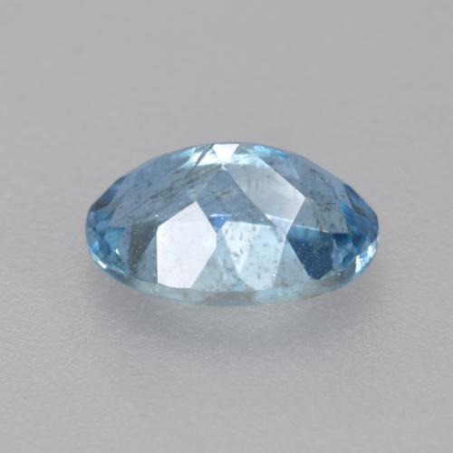 Aquamarine Gemstone in 6.2 x 4.2 mm Size for Sale, Aquamarine Stone in Deep Swiss Blue Color