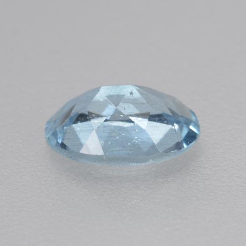 Aquamarine Gemstone in 6 x 4 mm (calibrated) Size for Sale, Aquamarine Stone in Sky Blue Color