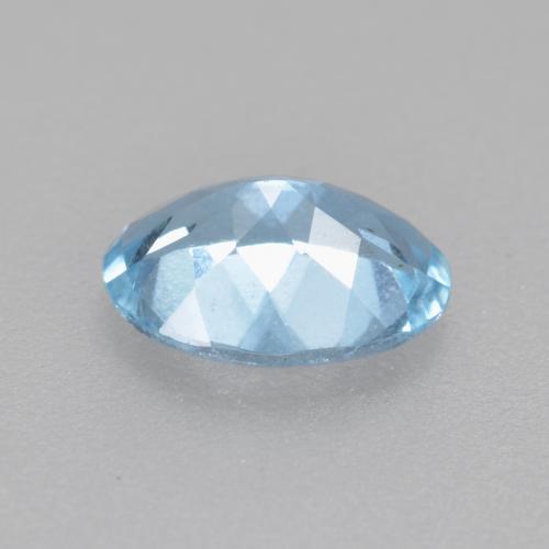 Aquamarine Gemstone in 7 x 5 mm (calibrated) Size for Sale, Aquamarine Stone in Baby Blue Color
