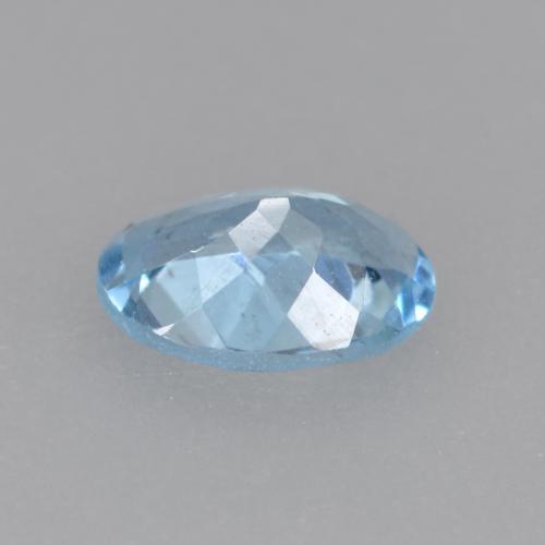 Aquamarine Gemstone in 6 x 4.2 mm Size for Sale, Aquamarine Stone in Baby Blue Color