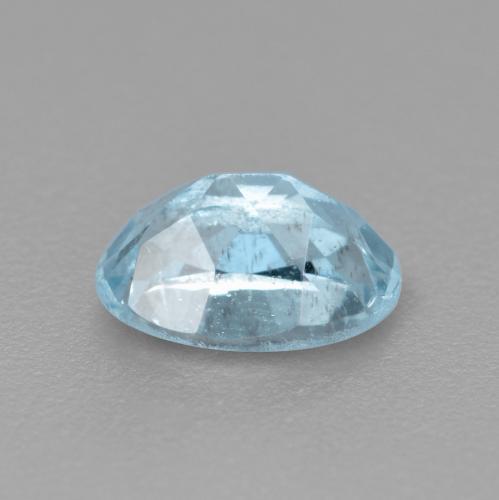Aquamarine Gemstone in 6 x 4 mm (calibrated) Size for Sale, Aquamarine Stone in Baby Blue Color
