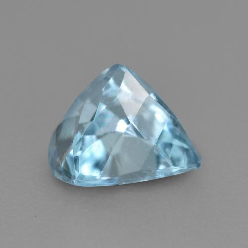 Aquamarine Gemstone in 6.1 x 6.1 mm Size for Sale, Aquamarine Stone in Baby Blue Color