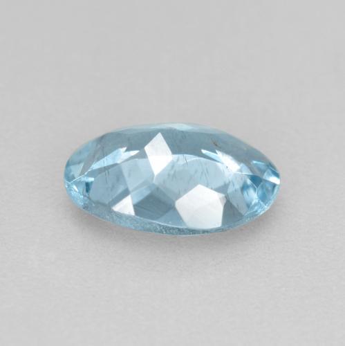 Aquamarine Gemstone in 7 x 5 mm (calibrated) Size for Sale, Aquamarine Stone in Light Blue Color