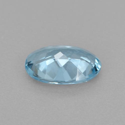 Aquamarine Gemstone in 6.8 x 4.8 mm Size for Sale, Aquamarine Stone in Baby Blue Color