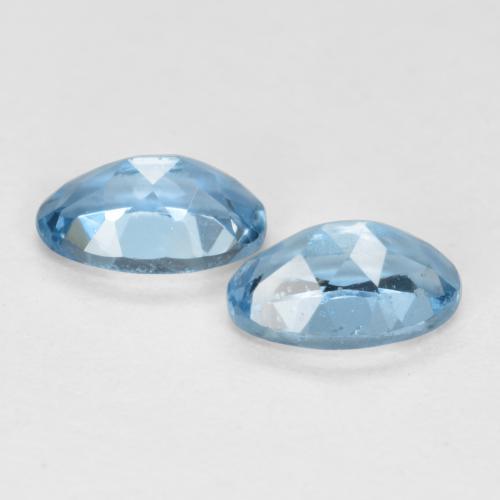 Aquamarine Gemstones in 5.1 x 3.2 mm Size for Sale, Aquamarine Stones in Sky Blue Color