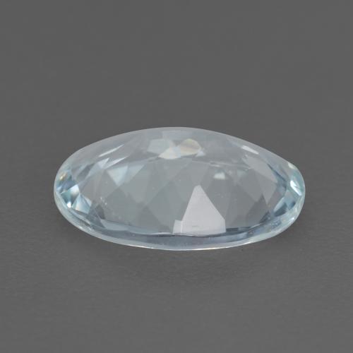 Aquamarine Gemstone in 8 x 6 mm (calibrated) Size for Sale, Aquamarine Stone in Light Aqua Blue Color