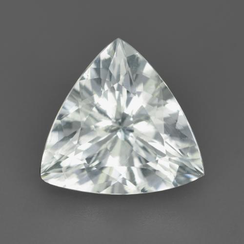 Blanco verdoso Aguamarina Gema - 3ct Forma trillón (ID: 566413)
