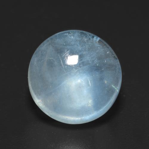 Baby Blue Аквамарин Камень - 4.5ct Круглый Кабошон (ID: 594053)