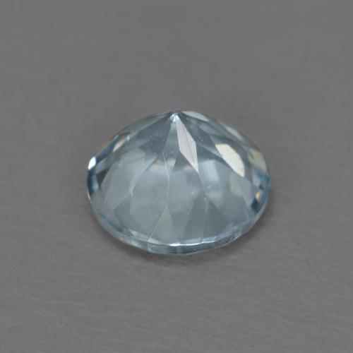 Aquamarine Gemstone in 5 mm (calibrated) Size for Sale, Aquamarine Stone in Light Sky Blue Color