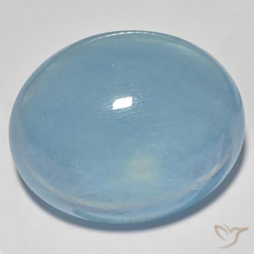 Best Aquamarine for a Pendant | Large Size, Top Blue Color