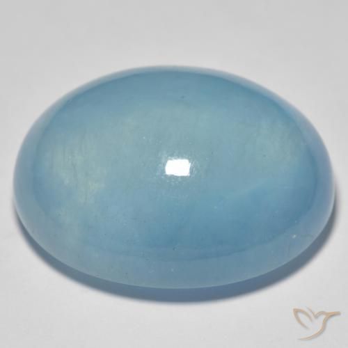 Best Aquamarine for a Pendant | Large Size, Top Blue Color