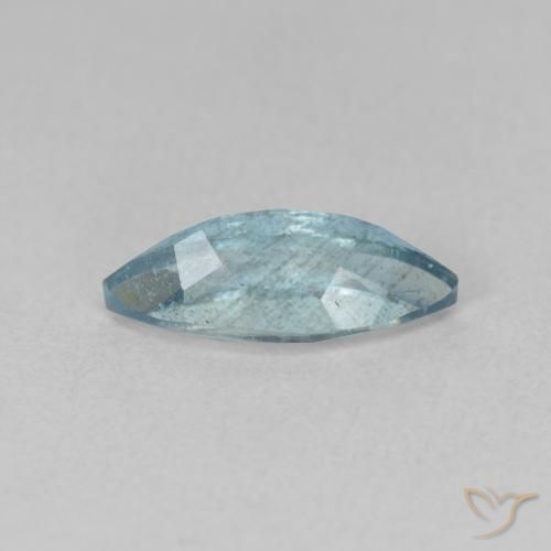 Aquamarine Gemstone in 11.4 x 4.9 mm Size for Sale, Aquamarine Stone in Blue Color