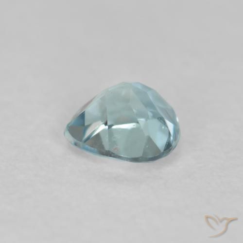 Aquamarine Gemstone in 4 x 4 mm (calibrated) Size for Sale, Aquamarine Stone in Light Blue-Green Color