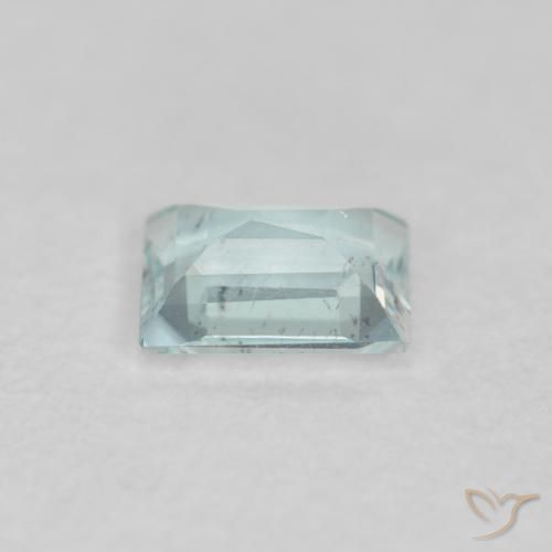 Aquamarine Gemstone in 4.1 x 3.1 mm Size for Sale, Aquamarine Stone in Light Blue-Green Color
