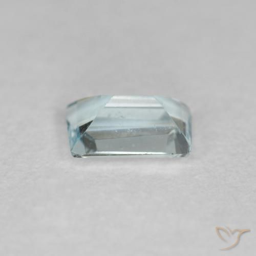 Aquamarine Gemstone in 5.3 x 3.4 mm Size for Sale, Aquamarine Stone in Light Aqua Blue Color