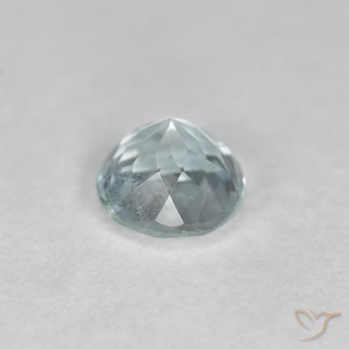 Aquamarine Gemstone in 4.7 mm Size for Sale, Aquamarine Stone in Light Aqua Blue Color