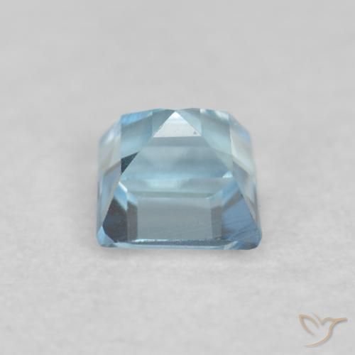 Aquamarine Gemstone in 3 x 3 mm (calibrated) Size for Sale, Aquamarine Stone in Light Aqua Blue Color