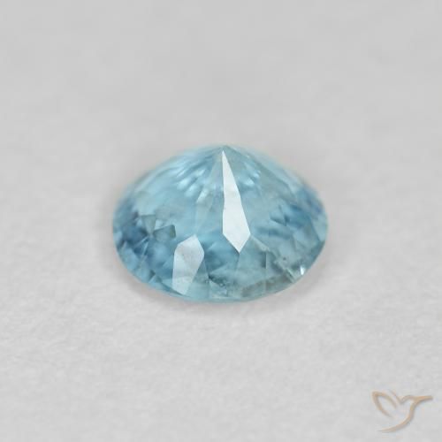 Aquamarine Gemstone in 5 mm (calibrated) Size for Sale, Aquamarine Stone in Medium Blue Color