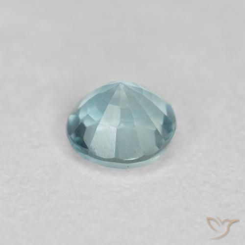 Aquamarine Gemstone in 3.5 mm (calibrated) Size for Sale, Aquamarine Stone in Light Blue Color