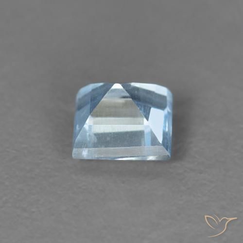 Aquamarine Gemstone in 3.2 x 3.2 mm Size for Sale, Aquamarine Stone in Maya Blue Color