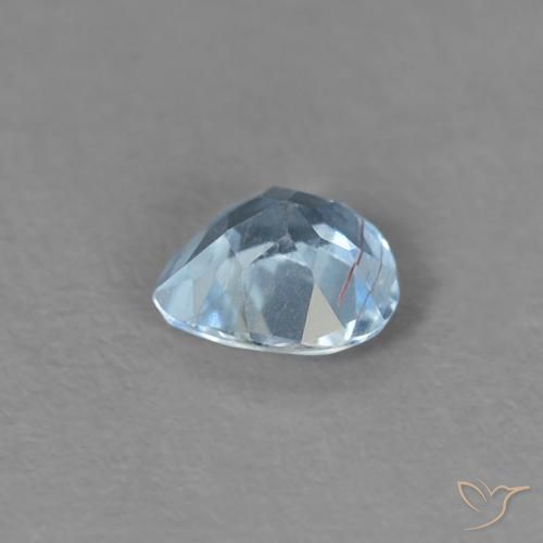 Aquamarine Gemstone in 4 x 4 mm (calibrated) Size for Sale, Aquamarine Stone in Baby Blue Color