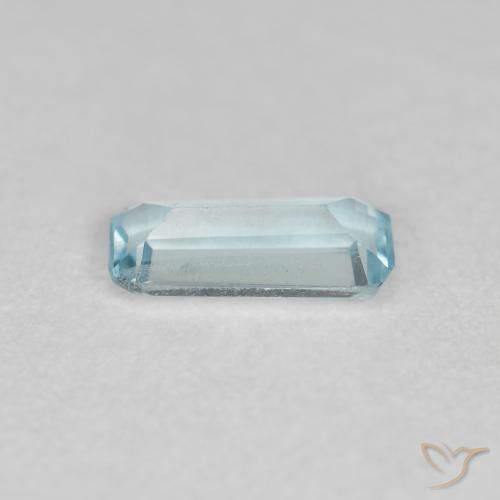 Aquamarine Gemstone in 6.6 x 3.1 mm Size for Sale, Aquamarine Stone in Light Blue Color