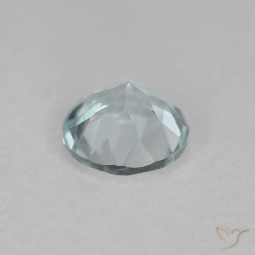 Aquamarine Gemstone in 5 mm (calibrated) Size for Sale, Aquamarine Stone in Light Sky Blue Color