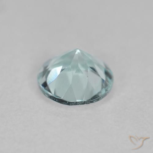 Aquamarine Gemstone in 5 mm (calibrated) Size for Sale, Aquamarine Stone in Light Blue Color