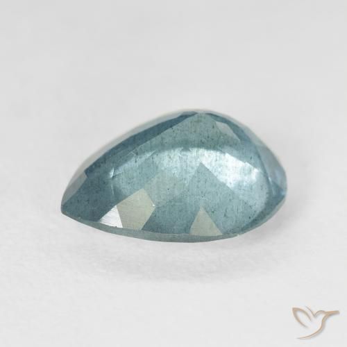 Aquamarine Gemstone in 12 x 10 mm (calibrated) Size for Sale, Aquamarine Stone in Light Blue Green Color
