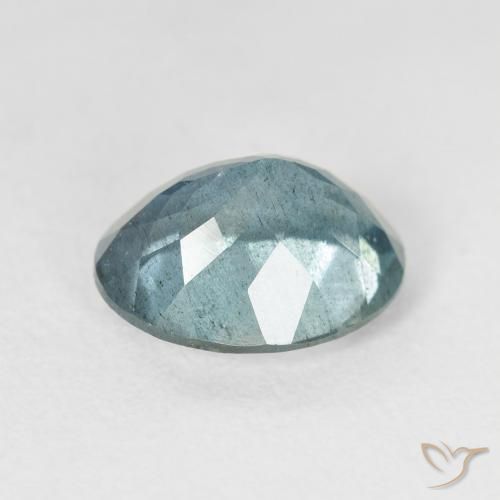 Aquamarine Gemstone in 10 x 8 mm (calibrated) Size for Sale, Aquamarine Stone in Light Bluish Turquoise Color