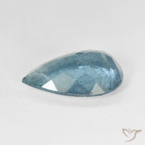 Aquamarine Gemstone in 16 x 10.4 mm Size for Sale, Aquamarine Stone in Deep Blue Color